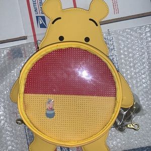 Winnie the Pooh loungefly pin backpack